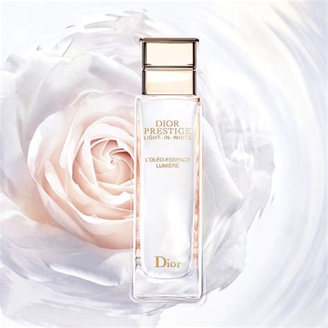 dior prestige light-in-white l'oléo-essence lumière|dior prestige skin care products.